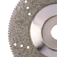 100mm 4 "Zoll Diamant beschichtete Schleifen Polieren Schleifen Disc-Sägeblatt 16 mm Innendurchmesser Rotary-Rad Grit Für Winkelschleifer