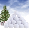 100Pcs 70mm Simulation Weihnachten Schneebälle Indoor Schneeballschlacht Spiel Weihnachten Home Decor