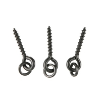 100Pcs Gewinde Boilie Bait Schrauben für Karpfen Haar Rigs Haken Karpfenangeln Angel