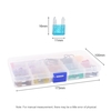 100pcs Mini Car Fuse Kit Farbe Coded für zehn Ampere-Sicherungen mit Krokodilklemme Elektrische Tester Tweezer Sicherungszieher