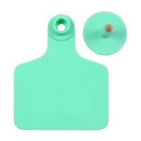 100PCS nummerierte Ohrmarken 001-100 Drop-Proof erkennbare Tier Vieh Ohrmarke für Kühe Schafe Schweine