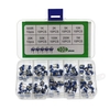 100PCS Potentiometer Variable Widerstände Kit 10 Typen Wert mit sortierter Aufbewahrungsbox tragbar