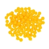 100pcs weiche Fischen-Köder Halb Schwimmdock Smell-Kugel-Korn-Zufuhr Corn Flavour Künstlicher Köder Angelzubehör