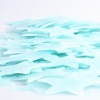 100pcs wunderschöne nachtleuchtende fluoreszierende Glühen-Stern-Aufkleber