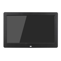 10, 1" HD Breitbild hochauflösendes digitales Foto Bild Frame Wecker MP3 MP4 Movie-Player mit Fernbedienung Weihnachtsgeschenk