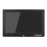10, 1" HD Breitbild hochauflösendes digitales Foto Bild Frame Wecker MP3 MP4 Movie-Player mit Fernbedienung Weihnachtsgeschenk