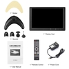 10, 1 Zoll HD TFT-Monitor LCD-Bildschirm 1280x800 Media Display AV VGA-Eingang Eingebauter Lautsprecher für Spielauto RV Trailer Reverse Rear View
