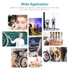 10.2 LED-Ringlicht 3200K-5500K Dimmbare Schreibtischkameralampe 3 Lichtmodi 10 Einstellbare Helligkeit für Live-Streaming Selfie-Make-up YouTube-Video-Vlog-Fotografie