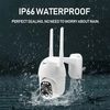 1080 P Cloud Wifi Kamera PTZ Vollfarbige Nachtversion Im Freien Wasserdichte Auto Tracking Sichere IP Kamera Digitalzoom Speed Dome Kamera mit Sirenenlicht 360 Grad Zwei-Wege-Audio