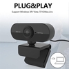 1080P 2MP HD Webcam 30fps Kamera Rauschunterdrückung Mikrofon Web Cam HD Laptop Computerkamera USB Plug & Play für Laptop Desktop TV Box