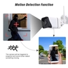 1080P drahtlose WIFI HD IP Kamera 2.0MP 3.6mm 1/3 "CMOS H.265 P2P Onvif 36pcs IR Lampen Nachtsicht IR-CUT Bewegungserkennung Telefon APP Steuerung Indoor / Outdoor Wasserdicht Home Security