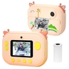 1080P HD Mini Kinderkamera Tragbarer Digitaler Sofortbildkamera Fotodrucker Für Kinder Inklusive 1 Rolle Druckpapier Unterstützt WIFI Übertragung Kompatibel mit iOS Android