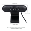 1080P HD USB Webcam Computer Webkamera Eingebautes Mikrofon Laufwerksfreie Webkamera für Laptop Desktop PC