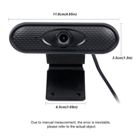 1080P HD USB Webcam Computer Webkamera Eingebautes Mikrofon Laufwerksfreie Webkamera für Laptop Desktop PC