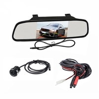 1080P Rückfahrkamera Wasserdicht mit 5-Zoll-TFT-LCD-Spiegelmonitor