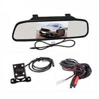 1080P Rückfahrkamera Wasserdicht mit 5-Zoll-TFT-LCD-Spiegelmonitor