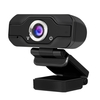 1080P USB Webcam Manueller Fokus Computerkamera Eingebaute schallabsorbierende Mikrofon Laufwerksfreie Webkamera für PC Laptop Schwarz