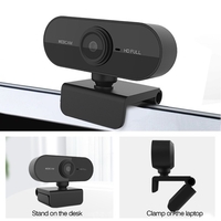 1080P USB-Webcam mit Mikrofon Laptop-Webcam-Clip-on-Webkamera für Online-Lehrkonferenz-Live-Streaming-Videoanrufe