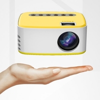 1080P WiFi-Heimprojektor für Telefone 16-110-Zoll-Display unterstützt U-Disk / externe Festplatte,  die flexible Stromversorgung abspielt