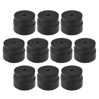 10er Pack Griffe für Tennisschläger Rutschfeste Badmintonschlägergriffe Vibrations-Overgrip-Schweißband