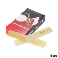 10er-Pack Stücke Stärke 1, 5 Bambusblätter für B-Tenorsaxophon Saxophon Zubehör
