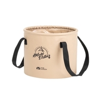 10L / 20L zusammenklappbarer Wassereimer PVC-faltender Wasservorratsbehälter Anti-Leck-Eimer für Reisen Angeln Camping