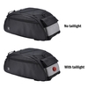 10L Fahrradträger Tasche Wasserdicht Radfahren Fahrrad Rücksitz Cargo Bag Bike Trunk Pack Schulter Tragetasche mit Rücklicht