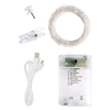 10M 100 Lamp Beads 8 Modi Warmweiß Fairy String Light Fotoclip Hängende Bilderkarten Memos Artwork
