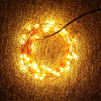 10m 100 LED String Lampe Licht Dekoration Beleuchtung Kupfer für Christmas Party Hochzeit 12V Warm Weiss