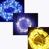 10m 100 LED String Licht Lampen Dekoration Beleuchtung für Weihnachtsfest Hochzeit 12V blau