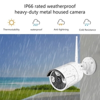 1.0MP 720P IP-Kamera Überwachungskamera-Überwachungssystem Intelligente Bewegungserkennung und Alarmsystemunterstützung P2P Integrierte IR-LEDs