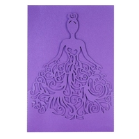 10pcs / set Hochzeit Einladungskarten Perle Papier