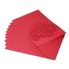 10pcs / set Hochzeit Einladungskarten Perle Papier