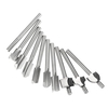 10PCS 1/8 "HSS Schaftholzverarbeitung Mini-Fräser-Spitzen Set 3.2mm Wood Cutter Fräsen Bit für Drehwerkzeug Wood Plastic Entgrat- Fräsen