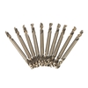 10pcs 1/8 "HSS-Co Bohrer Double Ended Cobalt M35 Bohrer Set