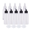 10pcs 65ml Airbrush Paint Aufbewahrungsflasche Gläser Plastik Squeeze Flasche mit Scale Line für Airbrush Art & Craft Paint Liquids Lotion