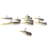 10pcs 70mm 6g Weiche Köder Angelköder Blei Jigkopf Fisch Angelhaken Sharp