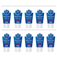 10PCS 75% Alkohol S-Terilisierungsgel 99% S-Terilisierungsrate Waschfrei Schnelltrocknende Degermierung D-Isinfektion N-ursing 60 g