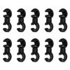 10Pcs Fahrrad Kabel Clips Rotierende Haken MTB Fahrrad Kettenschaltung Schaltkabel Bremszug Gehäuse Befestigung Halter Organizer