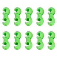 10Pcs Fahrrad Kabel Clips Rotierende Haken MTB Fahrrad Kettenschaltung Schaltkabel Bremszug Gehäuse Befestigung Halter Organizer