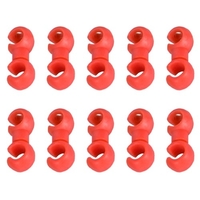 10Pcs Fahrrad Kabel Clips Rotierende Haken MTB Fahrrad Kettenschaltung Schaltkabel Bremszug Gehäuse Befestigung Halter Organizer
