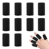 10pcs Finger Sleeves Brace Finger Support Atmungsaktive Elastische Fingerschutz zur Linderung von Schmerzen Sport Basketball Badminton