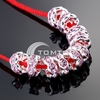 10pcs LACY ROSA CRYSTAL SPACER RONDELLE KORNE 6MM jlm10