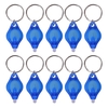 10Pcs Mini tragbare UV LED Licht Taschenlampe Schlüsselbund