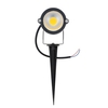 10W 85-265V AC IP65 schwarz Aluminium Rasen LED Spot Licht Lampe High-Power RGB Warm/Natur weiß Teich Garten Pfad CE RoHs