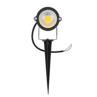 10W 85-265V AC IP65 schwarz Aluminium Rasen LED Spot Licht Lampe High-Power RGB Warm/Natur weiß Teich Garten Pfad CE RoHs