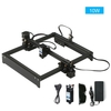 10W Lasergravurmaschine Offline-Steuerung Desktop DIY Lasergravur Cutter Laser Logo Mark Drucker Arbeitsbereich 280 * 230 mm US-Stecker