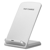 10W QI Fast Wireless Ladegerät Power Cell Phone Bracket Phone Holder Stand Weiß