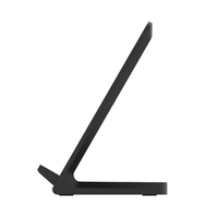 10W QI Fast Wireless Ladegerät Power Handy Halterung Handyhalter Ständer Schwarz