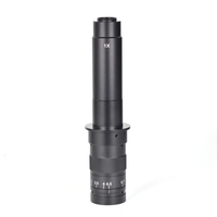 10X-120X 180X 300X Zoom C-Mount Objektiv 0, 7X bis 4, 5X Vergrößerung 25 mm Schnittstellendurchmesser für industrielle CCD CMOS-Videomikroskopkameras